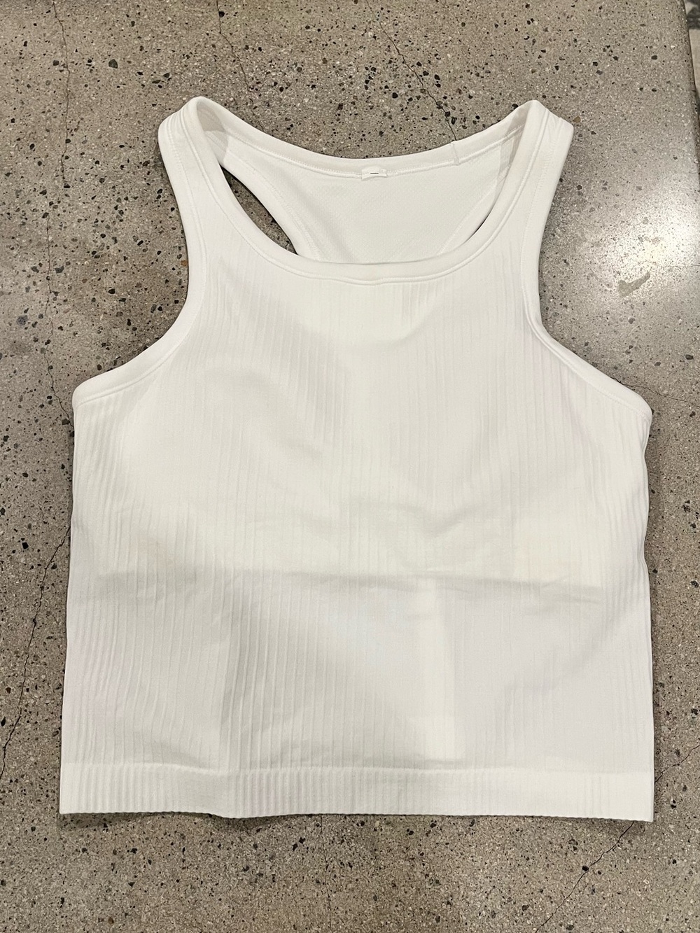 Lululemon Ebb to Street Cropped Tank Top